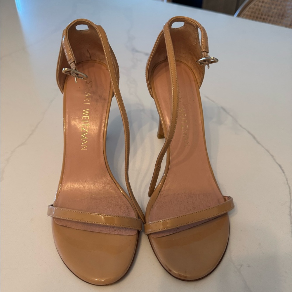Stuart Weitzman Tan Heels